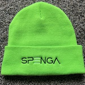 SPENGA beanie - neon green